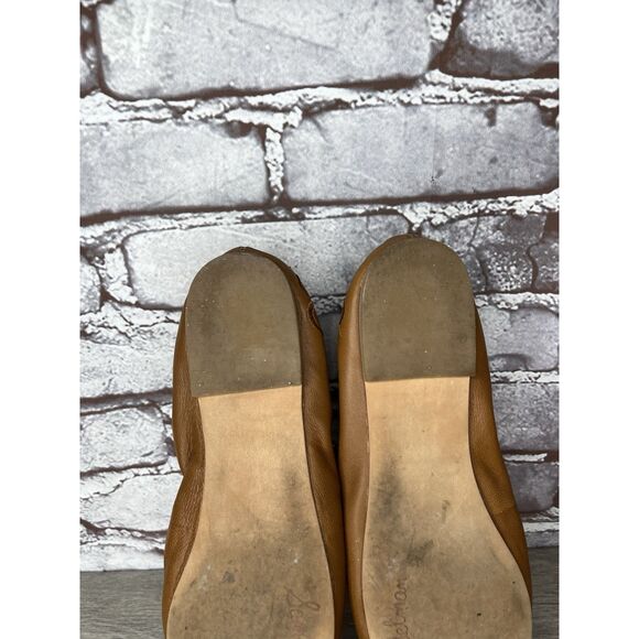 Sam Edelman Felicia Brown Leather Bow Classic Ballet Flats Women Sz 7.5M US/38.5 - Picture 8 of 16